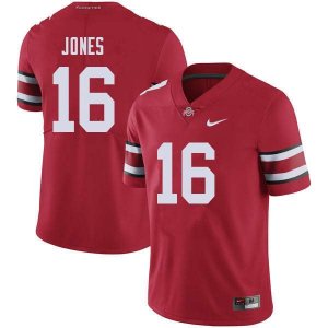 NCAA Ohio State Buckeyes Men's #16 Keandre Jones Red Nike Football College Jersey YZA0345BD